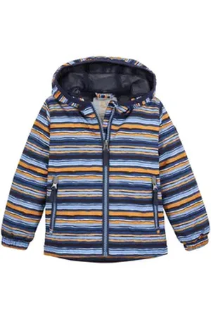 Killtec First instinct by Outdoorjacke FIOS 56 MNS JCKT Funktionsjacke mit Kapuze, verlängerbare Ärmel, wasserabweisend braun 122/128