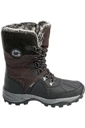 Parforce Unisex Thermostiefel Vogelsberg Winterstiefel braun|schwarz 45 EU