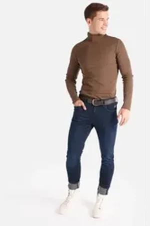 Colins Stretch-Jeans Slim Fit Low Waist Skinny Leg Herrenjeans Dunkel 29-32
