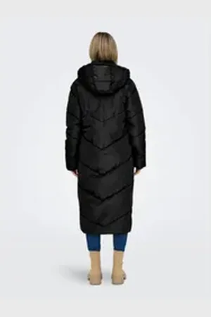 ONLY Wintermantel ONLLINA (1-tlg) schwarz XXS