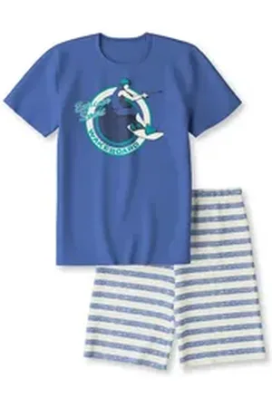 Calida Pyjama Kids Wakeboard Kinder (2 tlg) lila 140/146