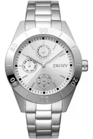 DKNY Quarzuhr Nolita Sport - Silber, (Set) silberfarben