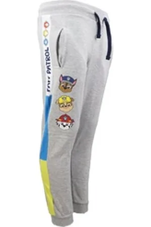 Paw Patrol Jogginghose Chase Rubble Marshall Kinder Jungen Jogginghose Gr. 98 bis 128 grau 98