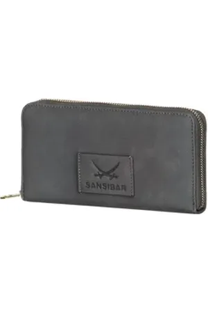 Sansibar Geldbörse Zip Wallet grau