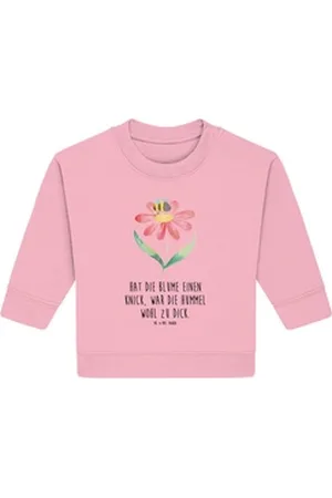 Mr. & Mrs. Panda Longpullover Hummel Blume 12. - 18. Monat - Cotton Pink - Geschenk, Hummeln, Tierm (1-tlg) rosa 12. - 18. Monat