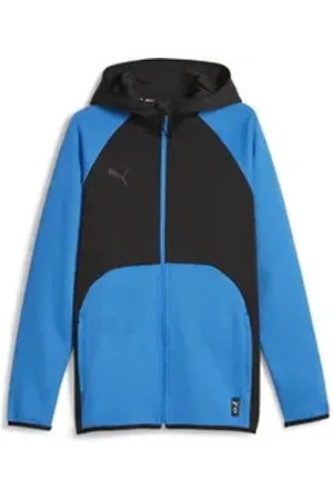 PUMA Trainingsjacke Herren Trainingsjacke Hoops Team Dime Jacket 676638 blau L