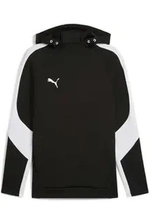 PUMA Kapuzenpullover Herren Kapuzenpullover teamEVOSTRIPE Hoody 659954 schwarz S