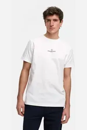 Kronstadt T-Shirt KSConrad Organic T-Shirt mit Rundhals-Ausschnitt aus 100% Bio-Baumwolle weiß L