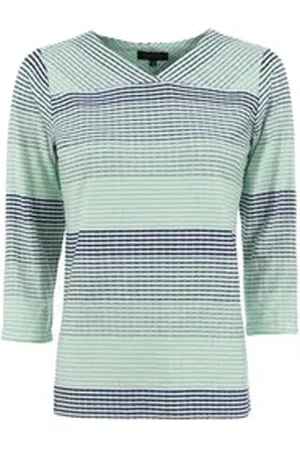 S`questo Soquesto 3/4-Arm-Shirt blau 36