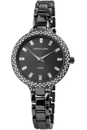Excellanc Quarzuhr EX0205 Damenuhr mit Metallarmband, Damenuhr Metall