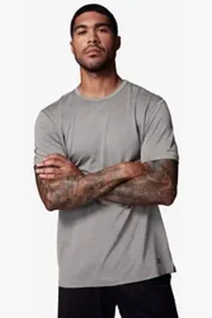 Next Trainingsshirt Sport-T-Shirt mit Netzstoff (1-tlg) beige XL