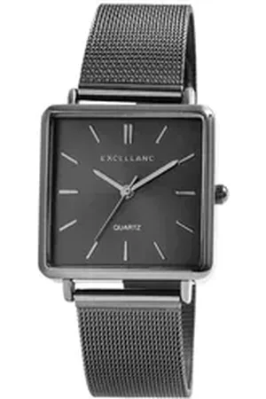 Excellanc Quarzuhr EX0550 Unisexuhr mit Edelstahl-Milanaisearmband