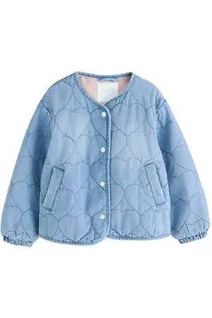 Next Steppjacke Steppjacke mit Herzen (1-St) blau 146 (11 J.)