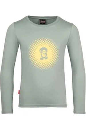 TROLLKIDS Longsleeve Pointillism grün 176