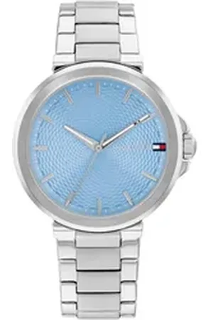 Tommy Hilfiger Quarzuhr Lori 1782777, Armbanduhr, Damenuhr, Edelstahlarmband, analog silberfarben