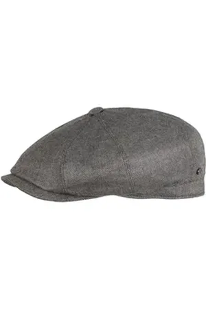 Stetson Schiebermütze 8-teilig Hatteras aus Wolle und Seide made in Germany grau 56/M