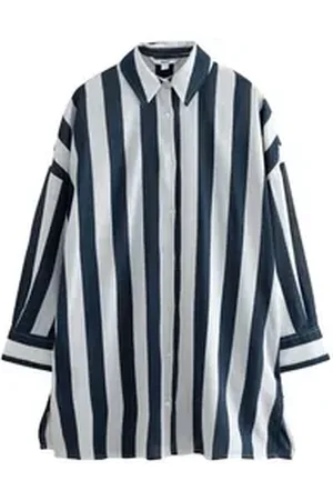 Next Strandshirt Strandkleid aus 100 % Baumwolle (1-tlg) blau 44 (GB: 16)