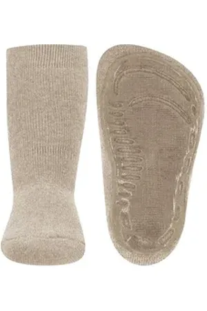 Ewers ABS-Socken Stoppersocken Uni beige|blau 21-22