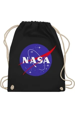 Shirtracer Turnbeutel Nasa Meatball Logo I NASA Raumfahrt, Sprüche Statement schwarz