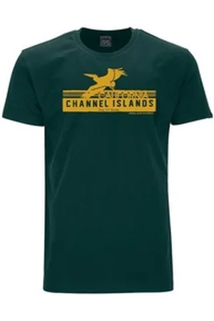Ahorn T-Shirt CHANNEL ISLANDS mit tollem Frontprint grün 5XL