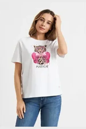 Frieda & Freddies Print-Shirt T-shirt 40