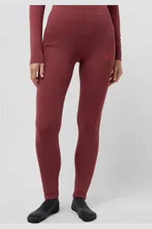 Jack Wolfskin Thermoleggings INFINITE WARM PANTS W rot L (42/44)