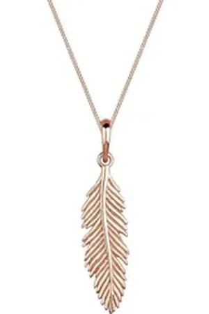 Elli Collier Damen-Kette 925er Silber goldfarben