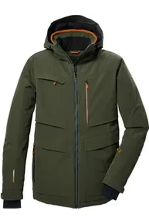 Killtec Skijacke KSW 43 MN SKI JCKT DARK MOSS Herren Funktionsjacke S