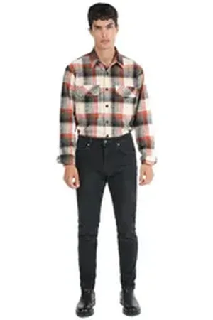 Colins Stretch-Jeans Danny Slim Fit Herren Jeans Hose mit Niedriger Taille und Geradem Bein 28-30