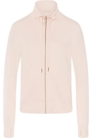 Hanro Sweatjacke Balance Sweat-jacken übergans-jacke jogging rosa L