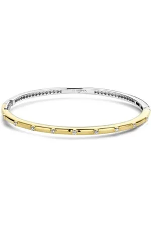 Ti Sento Milano Armreif, klassisch gelb|goldfarben