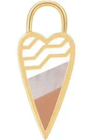 ANIA HAIE Einhänger für Ohrschmuck Damen-Charm 925er Silber goldfarben