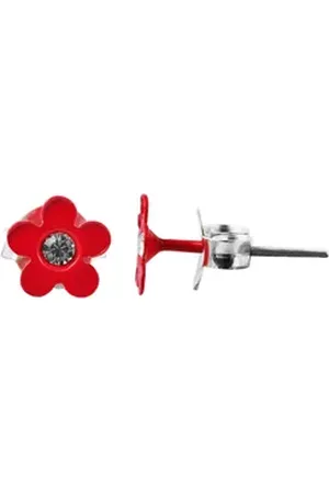 Akzent Ohrring-Set Florette 925/- Echt Silber Kinder Ohrstecker "Florette", Blume (Paar), Mädchen Ohrring silberfarben