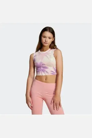 adidas Originals Tanktop CROP TANK TOP rosa 152