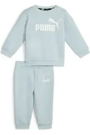 PUMA Trainingsanzug Baby Jogginganzug Minicats ESS Crew Jogger 846141 blau 86