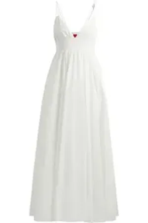 HUGO BOSS Sommerkleid beige|braun 36