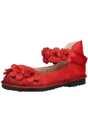 LAURA VITA Ballerinas Leder Riemchenballerina rot 36 EU