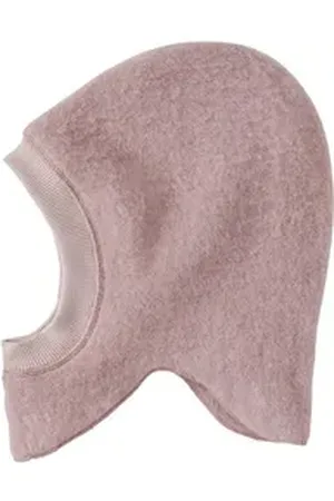 hessnatur Fleecemütze aus reiner Bio-Baumwolle (1-St) lila 41-43 cm Kopfumfang