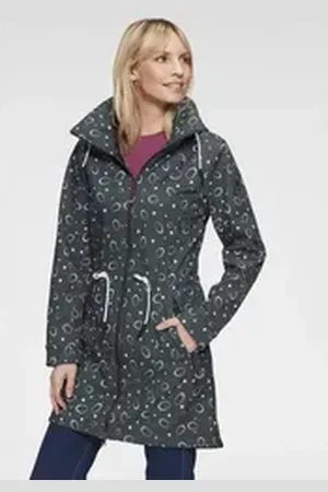 NAVIGAZIONE Softshelljacke Softshelljacke mit Highlights grün 38
