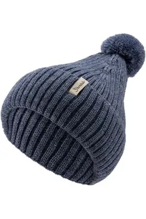 Sterntaler ® Strickmütze Strickmütze Melange (1-St) blau 51 cm