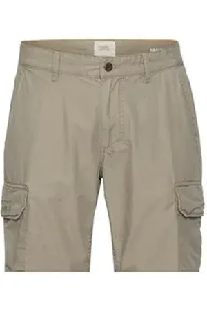 Camel Active Bermudas Bermuda Cargo-Shorts mit zwei Cargotaschen in Khaki (1-tlg) leicht, pflegeleicht grün 31"