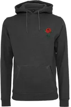 Mister Tee MisterTee Sweatshirt MisterTee Herren Rose Hoody (1-tlg) grau 4XL