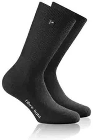 Rohner Socks Wandersocken Fibre Light Super schwarz 44-46