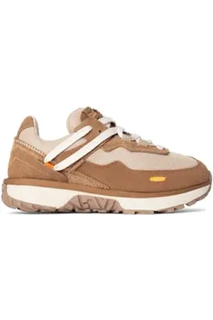 UGG UGG RETROFI LOW Sneaker, Chunkysneaker, Plateausneaker mit gepolstertem Schaftrand braun 38 EU