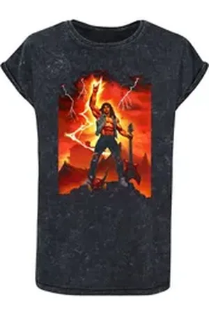 Absolute Cult T-Shirt Damen (1-tlg) schwarz XXL