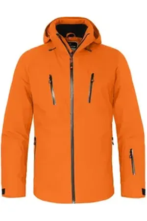 Bergson Skijacke RESO 2 Herren Skijacke & Winterjacke, wattiert 20000 mm Wassersäule, Normalg orange normal | 56