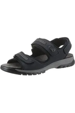 Waldläufer Waldläufer HARALD Riemchensandale, Sommerschuh, Klettschuh, Outdoorschuh, in sportiver Optik blau 47,5 EU