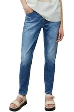 Marc O’ Polo Boyfriend-Jeans Freja in heller Waschung blau 28