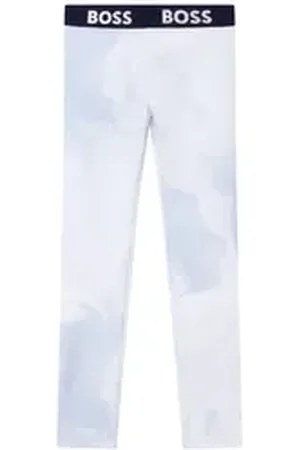 HUGO BOSS Leggings Mädchen Leggings in himmelblau 158-164
