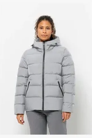 Jack Wolfskin Daunenjacke FROZEN PALACE JACKET W grau XL (46)